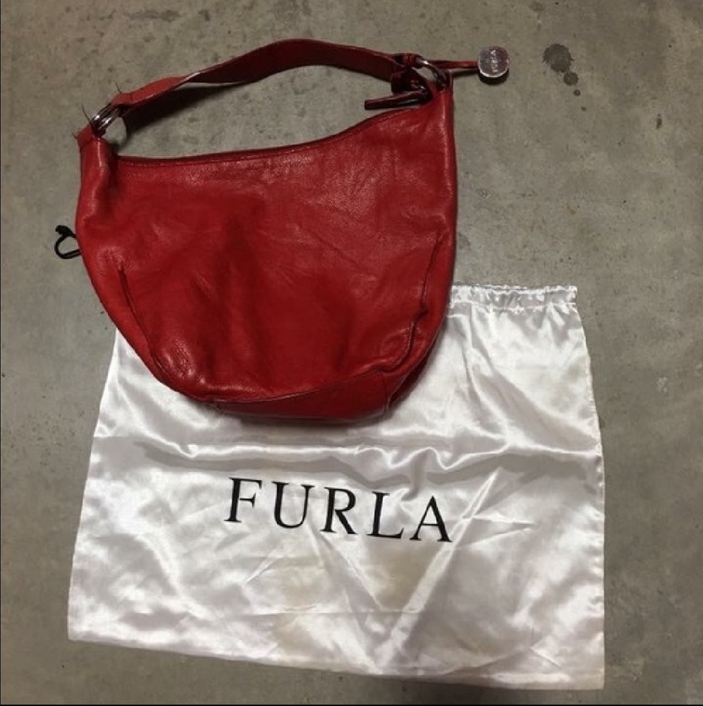 Authentic leather Furla bag